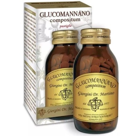 Glucomannano compositum 180 pastiglie 90 g