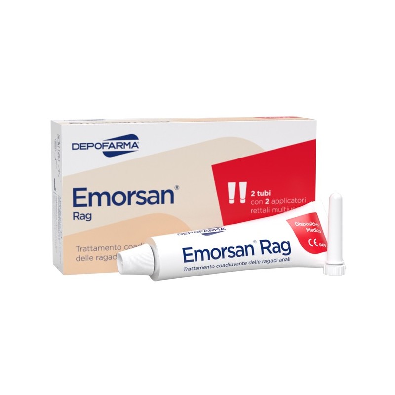 Emorsan rag 2 tubi 30 ml + 30 ml