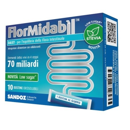 Flormidabil daily 10 bustine con stevia Flormidabil daily 10 bustine con stevia