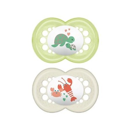 Mam original 6+ silicone neutro 2 pezzi
