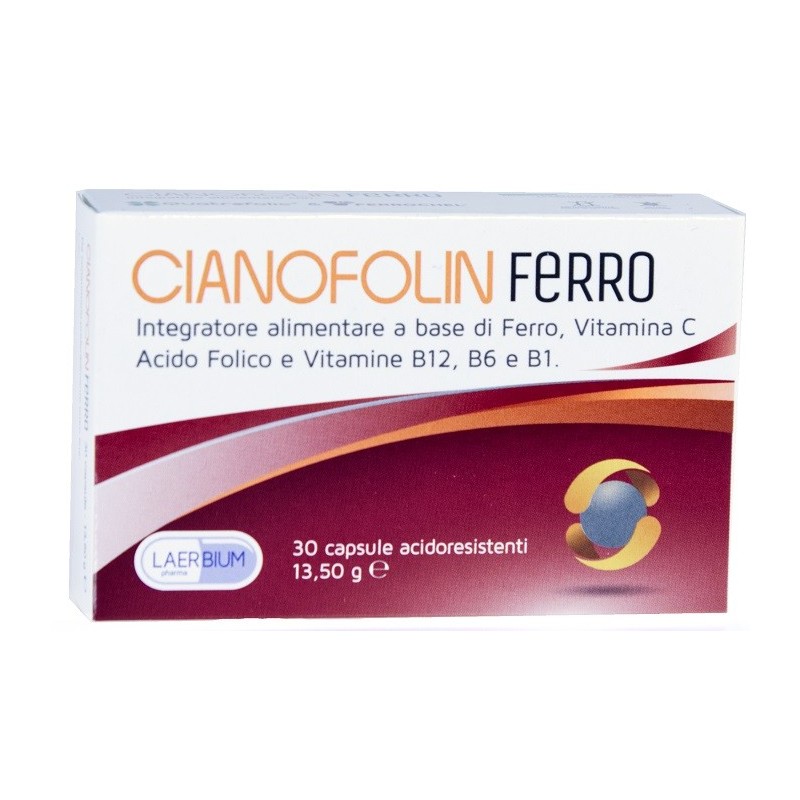 Cianofolin ferro 30 capsule