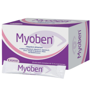 Myoben 20 stick pack monodose da 10 ml