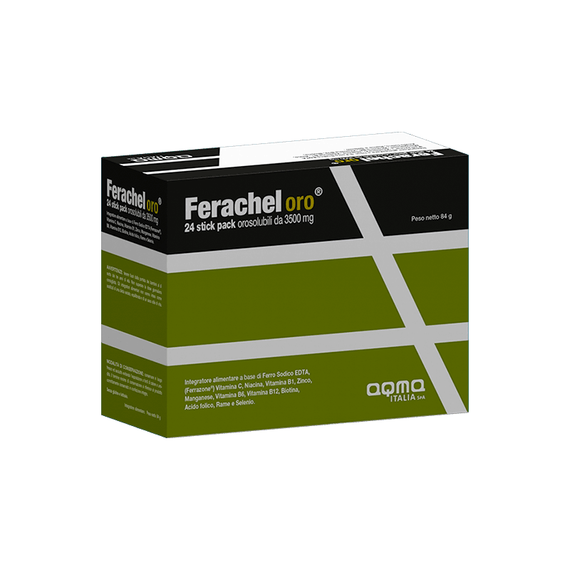 Ferachel oro 24 stick orosolubili