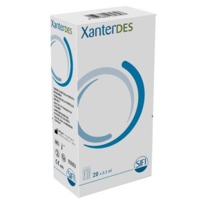 Xanterdes soluzione oftalmica 20 flaconcini monodose da 0,3ml