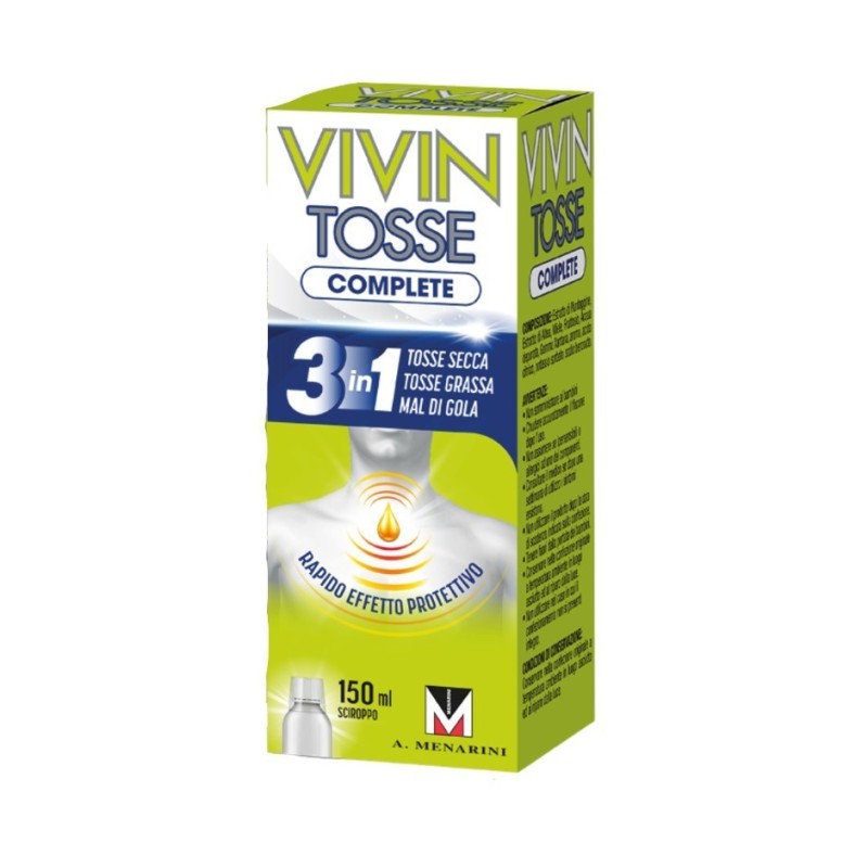 Vivin tosse complete sciroppo per tosse 150 ml