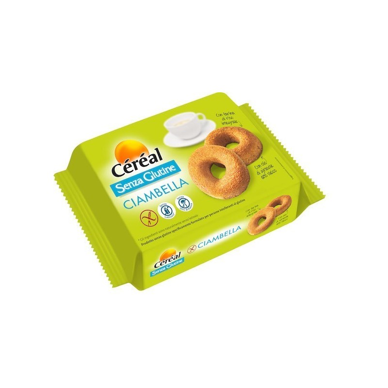 Cereal senza glutine ciambella 200 g Cereal senza glutine ciambella 200 g