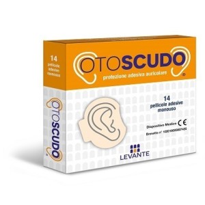 Pellicola auricolare adesiva otoscudo 14 pezzi
