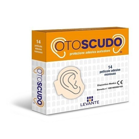 Pellicola auricolare adesiva otoscudo 14 pezzi