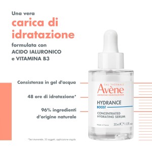 Eau thermale avene hydrance boost siero concentrato 300 ml