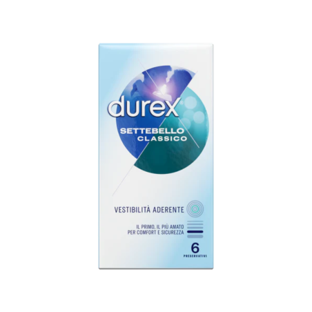 Profilattico durex settebello classico 6 pezzi