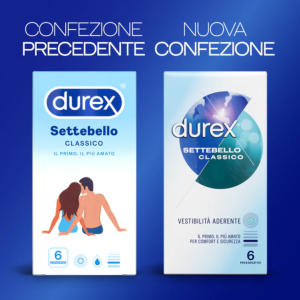 Profilattico durex settebello classico 6 pezzi