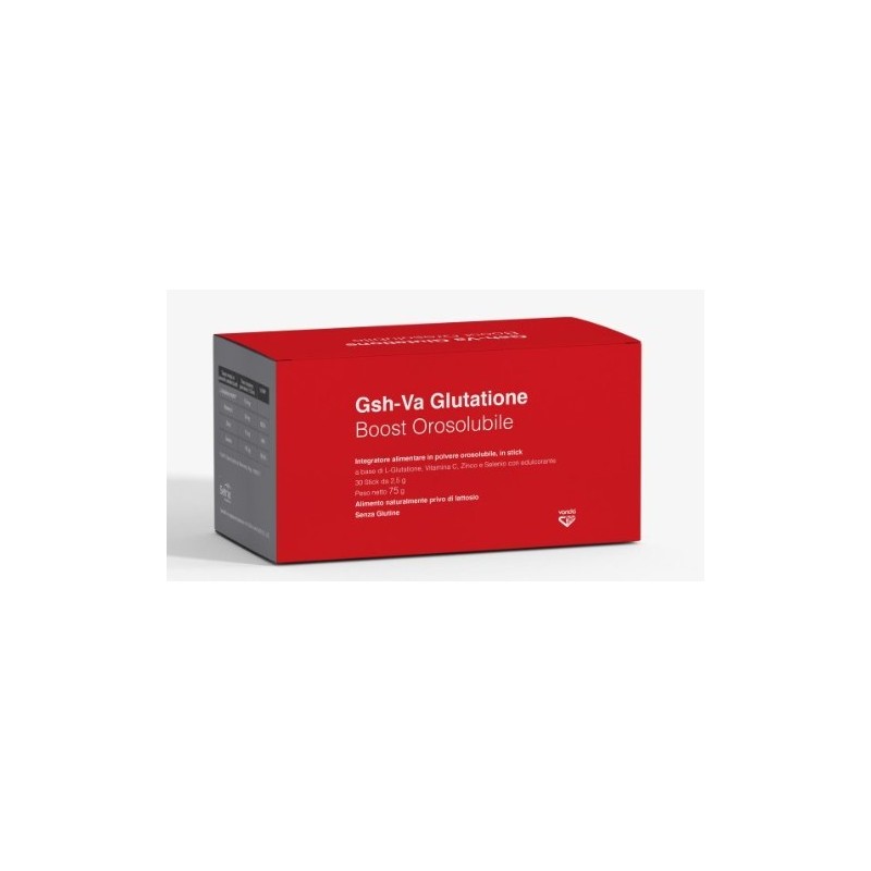 Gsh va glutatione boost 30 stick orosolubili