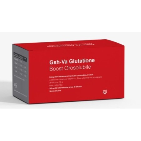 Gsh va glutatione boost 30 stick orosolubili