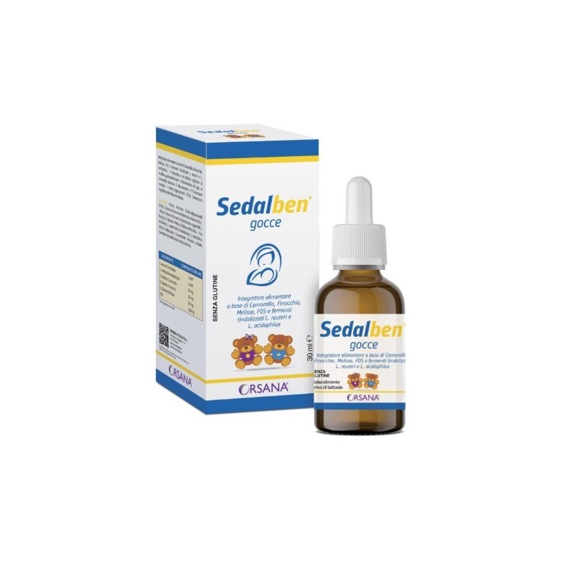 Sedalben gocce 30 ml gusto frutti di bosco