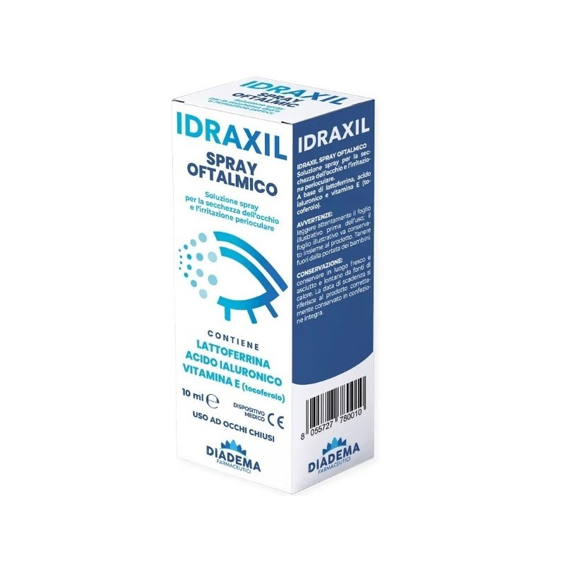 Spray oftalmico idraxil 10 ml