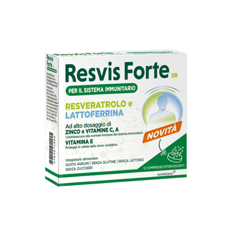 Resvis forte xr 12 compresse effervescenti