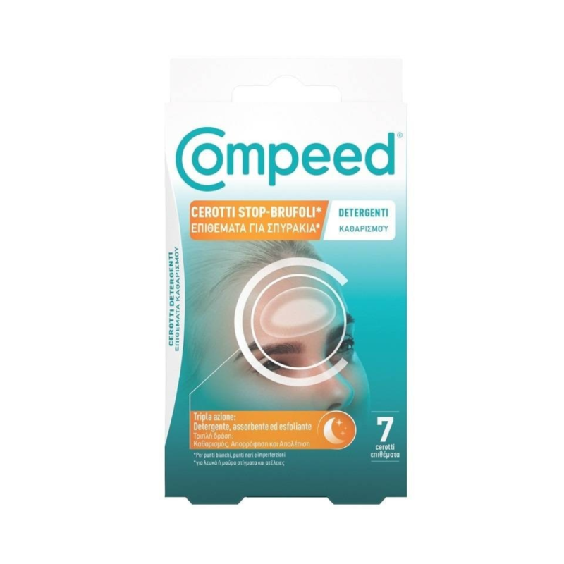 Compeed cerotti stop brufoli detergenti 7 pezzi Compeed cerotti stop brufoli detergenti 7 pezzi