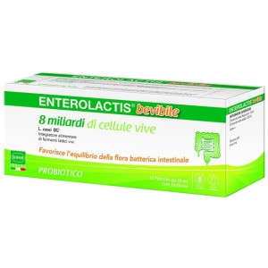 Enterolactis bevibile 12 flaconcini x 10 ml