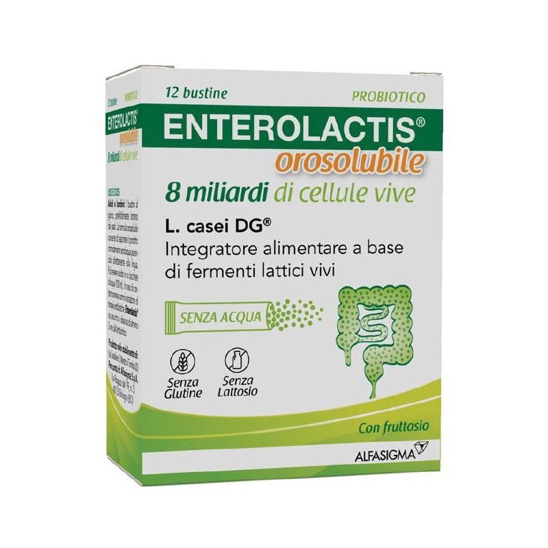 Enterolactis orosolubile 12 bustine
