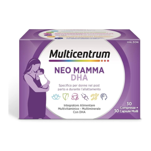 Multicentrum neo mamma dha 30 compresse + 30 capsule molli