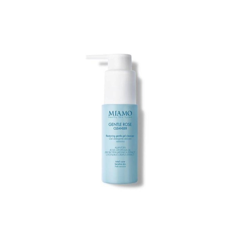 Miamo total care gentle rose cleanser 50 ml travel size