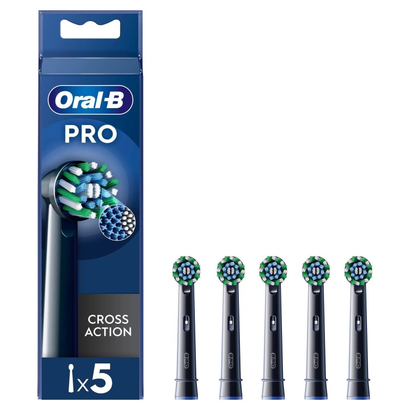 Oralb power refill eb50 crossaction bk 5 pezzi