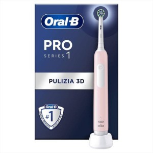 Oralb pro 1 rosa spazzolino elettrico+tc