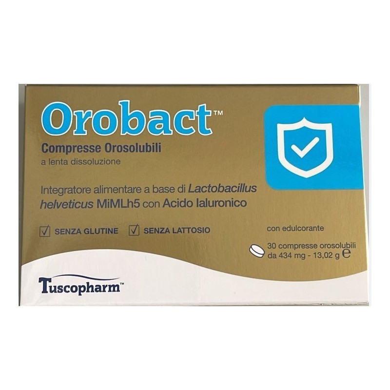 Orobact 30 compresse orosolubili