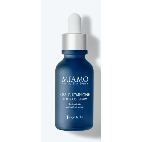 Miamo longevity plus gf5-glutathione aox boost serum 30 ml