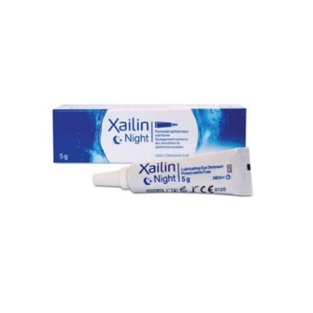 Unguento lubrificante oftalmico xailin night 5 g