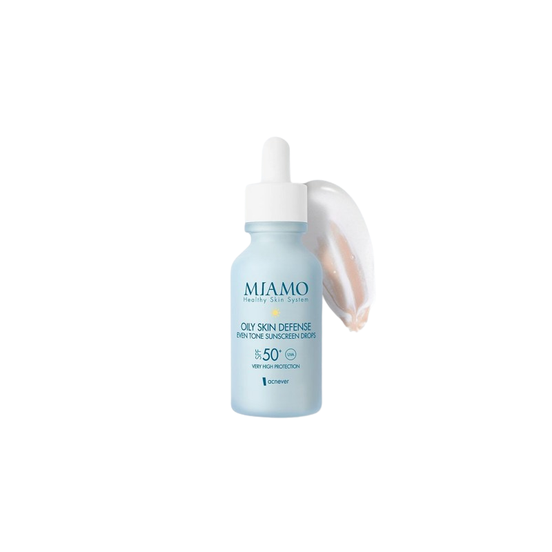 Miamo acnever oily skin defense sunscreen drops spf 50+ 30 ml