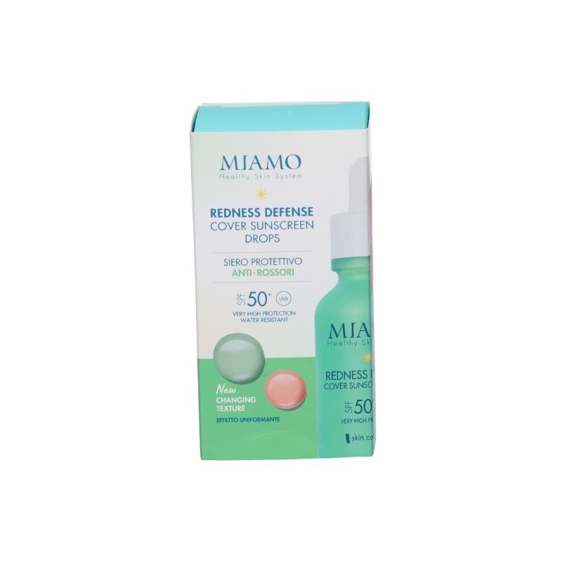 Miamo skin concerns redness defense cover sunscreen drops 30ml