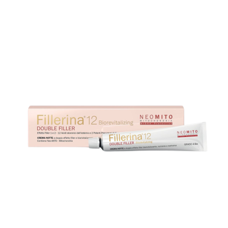 Fillerina 12 double filler neo mito biorevitalizing night cream grado 4 bio 50 ml