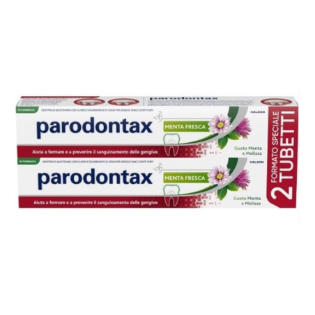 Parodontax bipack menta fresca 2 x 75 ml Parodontax bipack menta fresca 2 x 75 ml