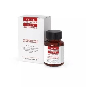 Vital collagen plus jaluronico 2 pezzi da 30 capsule promo
