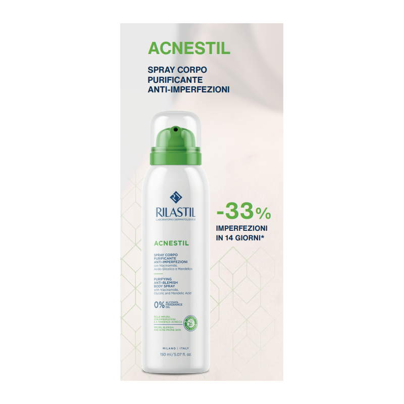 Rilastil acnestil spray corpo 150 ml