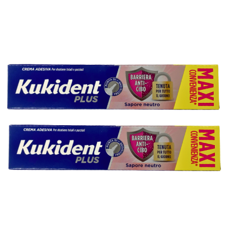 Kukident bipacco barriera anti cibo neutro 57 g