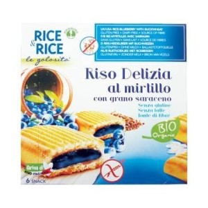 Rice&rice riso delizia mirtillo e grano saraceno 6 x 33 g