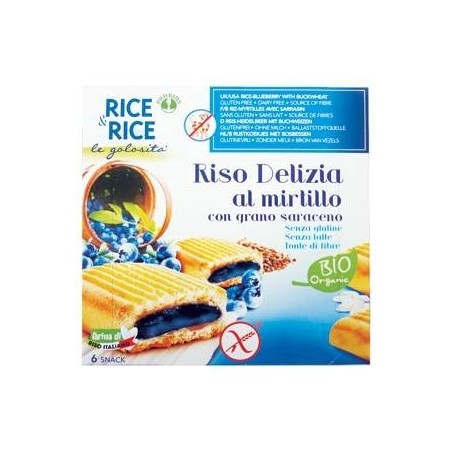 Rice&rice riso delizia mirtillo e grano saraceno 6 x 33 g
