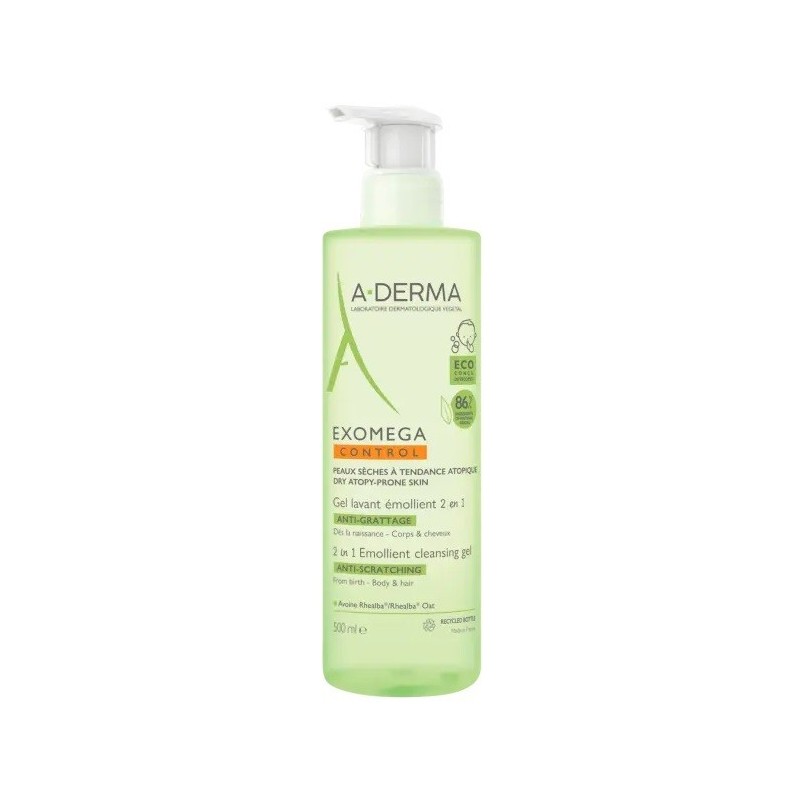 Exomega control gel lavant 2in1 500 ml