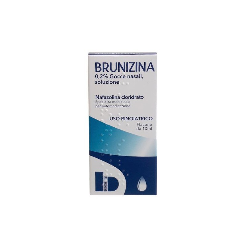 Brunizina gocce nasali 10 ml 0,2% Brunizina gocce nasali 10 ml 0,2%