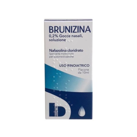Brunizina gocce nasali 10 ml 0,2% Brunizina gocce nasali 10 ml 0,2%