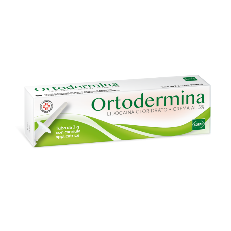 Ortodermina crema derm 3 g 5%