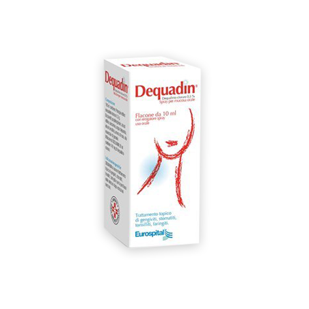 Dequadin spray mucosa orale 10 ml 0,5%
