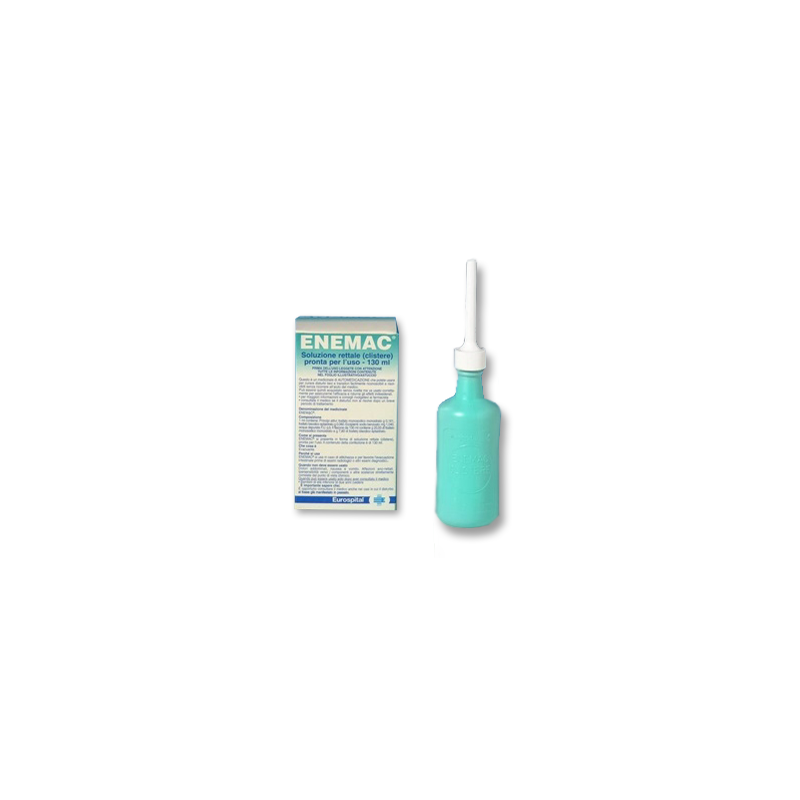 Enemac 1 flacone 130 ml 16,1 g/100 ml + 6 g/100 ml soluz rett