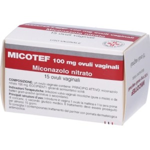 Micotef 15 ovuli vag 100 mg
