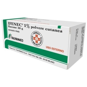 Ifenec polvere cutanea 30 g 1%