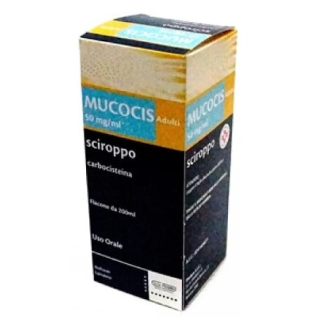 Mucocis ad sciroppo 200 ml 5%