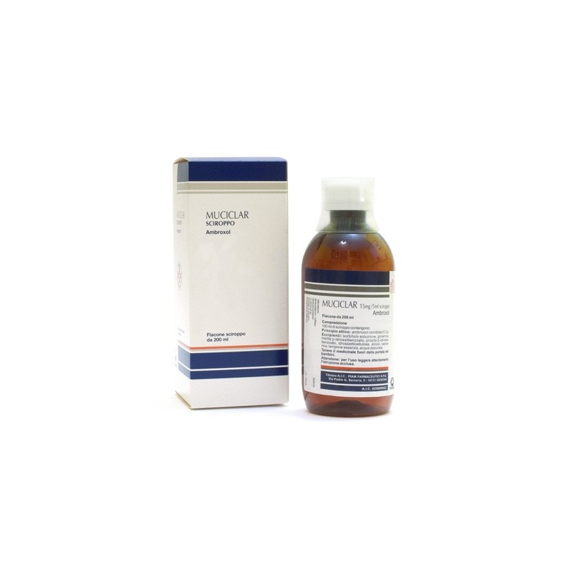 Muciclar scir 200 ml 15 mg/5 ml