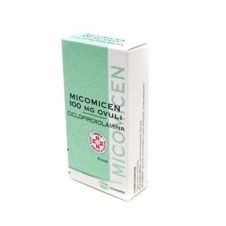 Micomicen 6 ovuli vag 100 mg